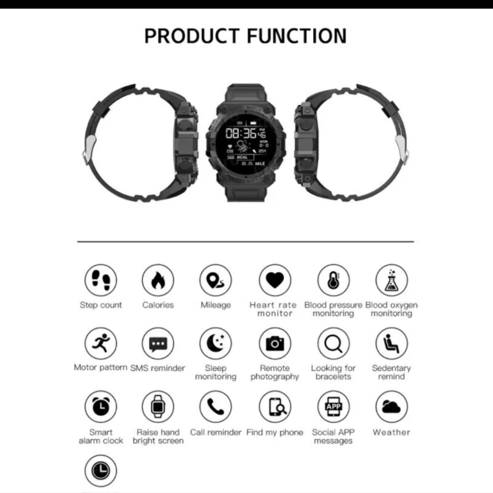 Pink Smart Watch - Picture 12 of 17